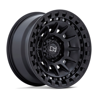 Black Rhino Barrage Wheel, 17x8.5 With 6x139.7 Bolt Pattern - Matte Black - BR009MX17856810N