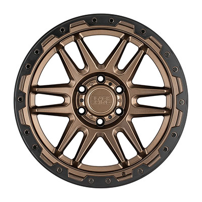 Black Rhino Apache Wheel, 18x9 With 5 On 5 Bolt Pattern - Bronze / Black - 1890APC-85127Z71