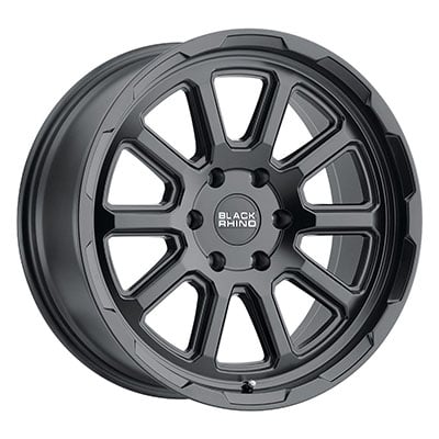 Black Rhino Chase Wheel, 20x8.5 With 5 On 112 Bolt Pattern - Matte Black - 2085CHS105112M66