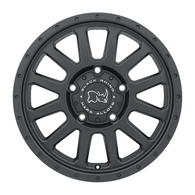 Black Rhino Havasu Wheel, 16x7.5 With 6 On 130 Bolt Pattern - Matte Black - 1675HAV386130B84