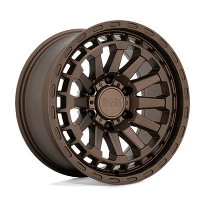 Black Rhino Raid Wheel, 18x9.5 With 6 On 120 Bolt Pattern - Matte Bronze - 1895RAD126120Z67