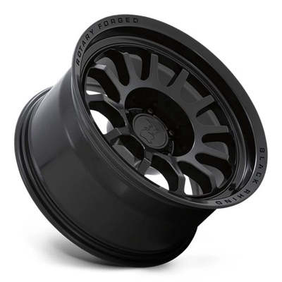 Black Rhino Rapid Wheel, 18x8.5 With 5 On 150 Bolt Pattern - Matte Black - 1885RPD105150M10A