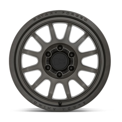 Black Rhino Rapid Wheel, 18x9 With 6 On 120 Bolt Pattern - Matte Brushed Gunmetal - 1890RPD126120G67