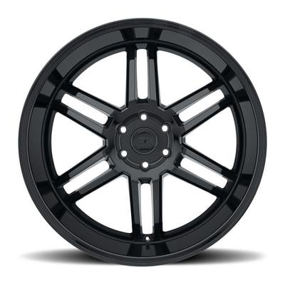 Black Rhino Katavi, 22x10 Wheel With 5x5 Bolt Pattern - Gloss Black - 2210KTV305127B71