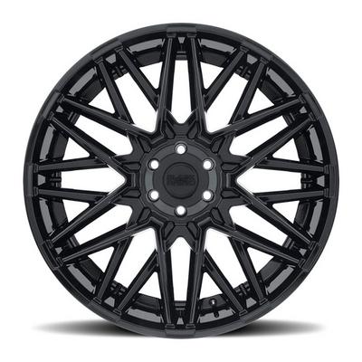 Black Rhino Morocco Wheel, 18x8.5 With 5 On 4.5 Bolt Pattern - Black - 1885MRC355114B76