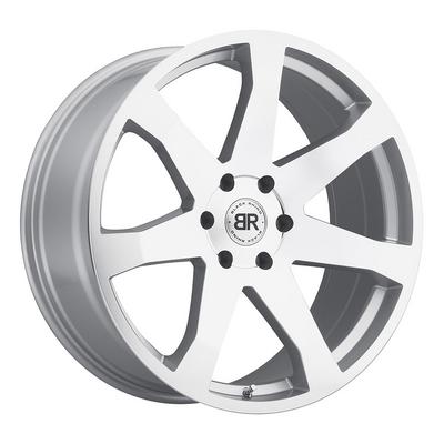 Black Rhino Mozambique, 20x8.5 Wheel With 5x5.5 Bolt Pattern - Silver With Mirror Cut Face - 2085MZA205140S78