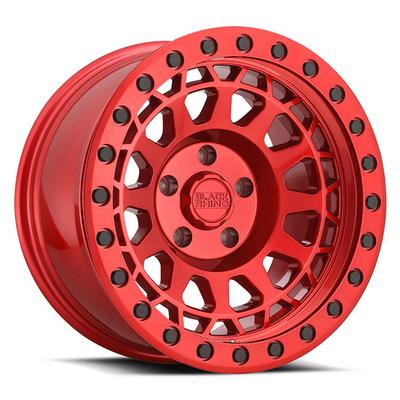 Black Rhino Primm Wheel, 18x9.5 With 6 On 5.5 Bolt Pattern - Red / Black - 1895PRM-26140R12