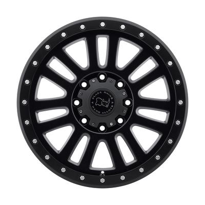 Black Rhino El Cajon, 17x9 Wheel With 8x170 Bolt Pattern - Matte Black - 1790ELC-28170M25