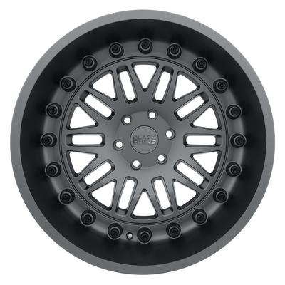 Black Rhino Fury, 20x9.5 Wheel With 6x5.5 Bolt Pattern - Matte Gunmetal - 2095FRY-86140G12