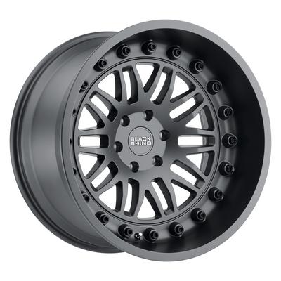 Black Rhino Fury, 20x9.5 Wheel With 6x5.5 Bolt Pattern - Matte Gunmetal - 2095FRY-86140G12