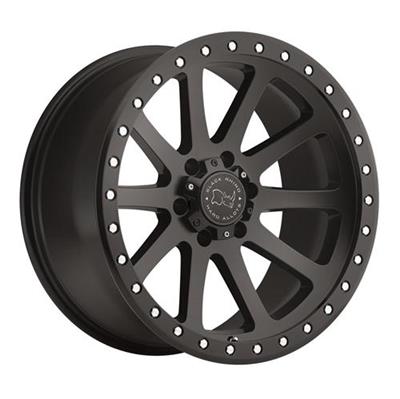 Black Rhino Mint, 20x9 Wheel With 5x150 Bolt Pattern - Matte Black - 2090MNT125150M10