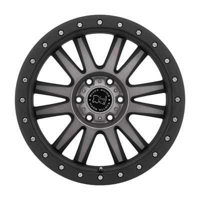 Black Rhino Tanay, 18x9 Wheel With 6x5.5 Bolt Pattern - Matte Black With Machined Face/Dark Matte Tint - 1890TNY126140M12