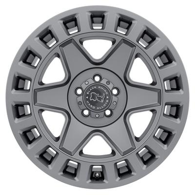 Black Rhino York, 20x9 Wheel With 5x5 Bolt Pattern - Matte Gunmetal - 2090YRK-25127G71