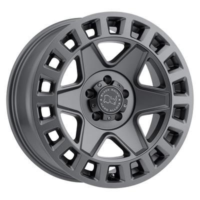 Black Rhino York, 20x9 Wheel With 5x5 Bolt Pattern - Matte Gunmetal - 2090YRK-25127G71