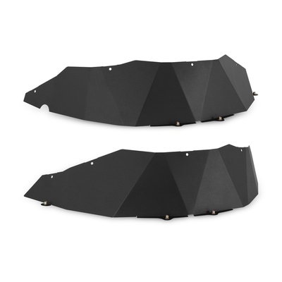 Body Armor Rear Fender Liners (Black) - JL-6101
