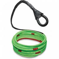 Astra Depot Synthetic Winch Rope Cable Green 22000lbs 95ft x 3/8 inch with All Rock Guard 7/16 Compatible for Jeep ATV UTV 4X4 Off-Road Truck 