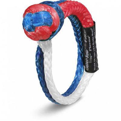 Bubba Rope 7/16 Gator-Jaw PRO Synthetic Shackle (Patriot) - 176745PROPAT