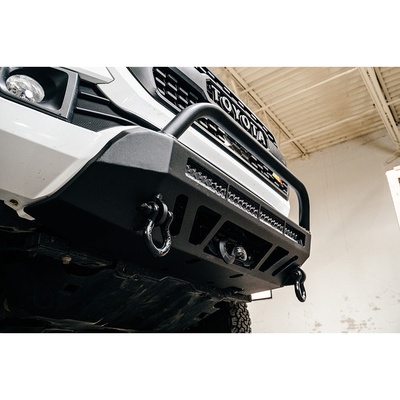 Cali Raised LED Stealth Front Bumper With 32 Combo LED Light Bar - CR3384