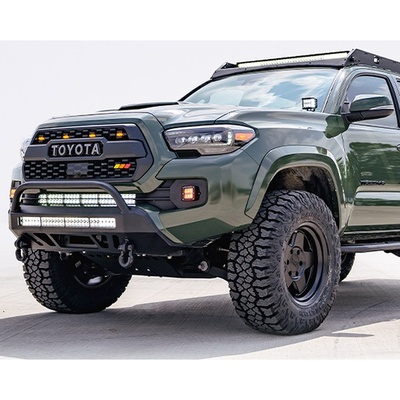 Cali Raised LED Stealth Front Bumper With 32 Combo LED Light Bar - CR3384