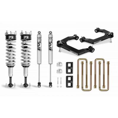 Cognito Motorsports 3 Performance Ball Joint Leveling Lift Kit With Fox PS Coilover 2.0 IFP Shocks - 210-P0879