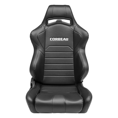Corbeau LG1 Racing Seats (Black Vinyl) - 25502PR