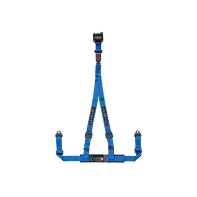 Corbeau 2" 3-Point Retractable Lap and Harness Belt Bolt-In (Blue) - 43305B