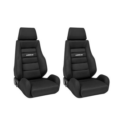 Corbeau GTS II Reclining Seats (Black Cloth) - 20301PR