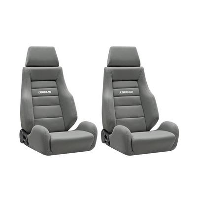 Corbeau GTS II Reclining Seats (Gray Cloth) - 20309PR
