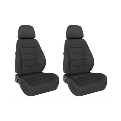 Corbeau Sport Reclining Seats (Black Cloth) - 90001PR