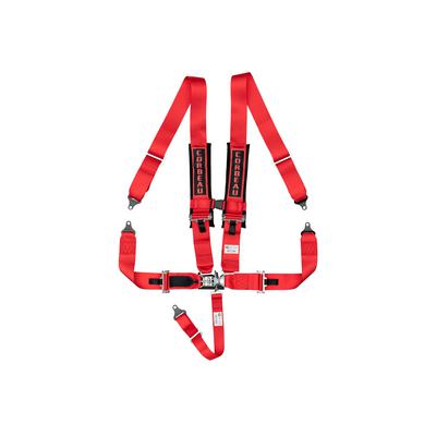 Corbeau 3" 5-point Harness Bolt-In (Red) - LL53007B