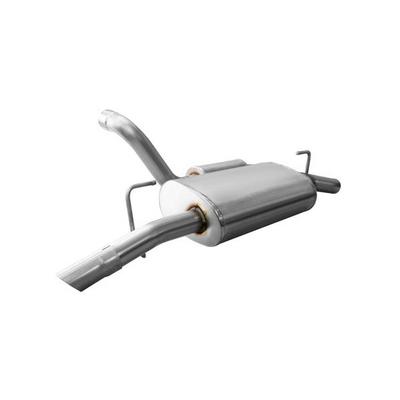 Corsa 2.5 Dual Rear Exit Axle-Back Touring Exhaust System With Turn Down Tips (Polished) - 21015