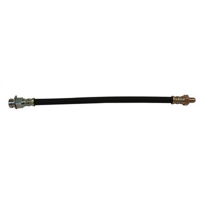 Crown Automotive Front Brake Hose From Frame To Front Inch T Inch Fitting On Axle, Rubber, Stock Height Of 0 In. To 2 Inch - J0800896