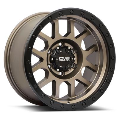 DV8 Offroad 883 Series Wheel, 17x9 With 6x139.7 Bolt Pattern - Matte Bronze - 883A-7908300