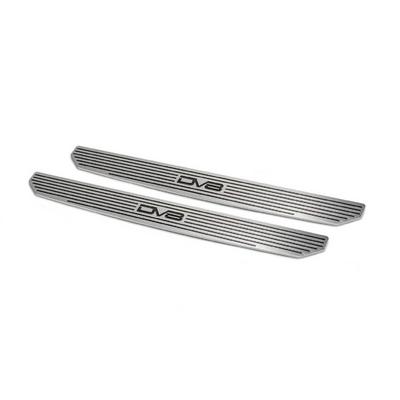 DV8 Offroad Front Entry Guard Door Plates - D-JL-180014-SIL2