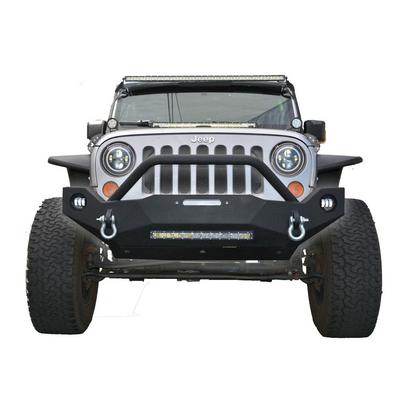 DV8 Offroad Hammer Forged Mid-Length Front Bumper - FBSHTB-19