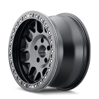 Dirty Life Mesa Race Wheel, 17x9 With 5 On 127 Bolt Pattern - Matte Black - 9312-7973MB12