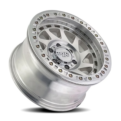 Dirty Life Enigma Race Wheel, 17x9 With 6 On 139.7 Bolt Pattern - Machined - 9313-7983M38