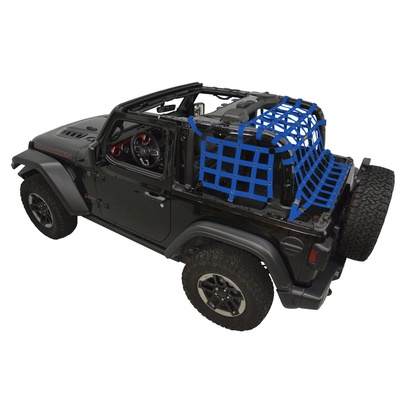 DirtyDog 4x4 3-Piece Cargo Sides Kit (Blue) - JL2N19RCBL