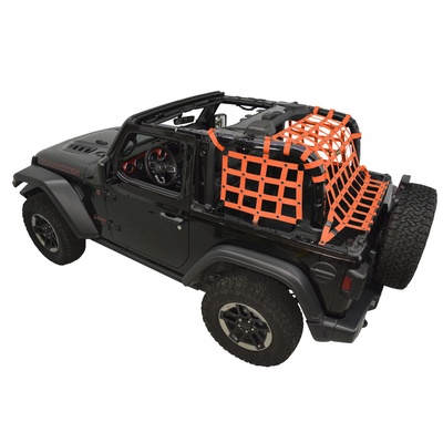DirtyDog 4x4 3-Piece Cargo Sides Kit (Orange) - JL2N19RCOR