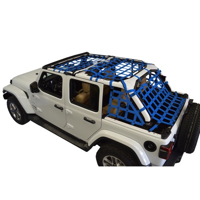 DirtyDog 4x4 Cargo Netting Kit (Blue) - JL4N18ACBL