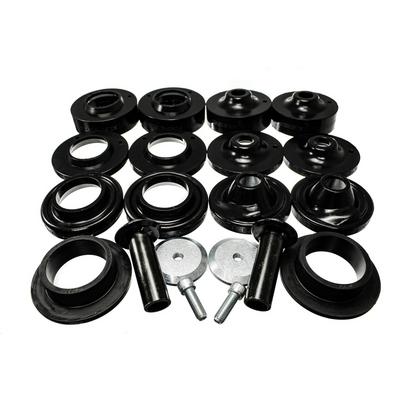 Energy Suspension Front And Rear Coil Spacer Set (Black) - 2.6116G