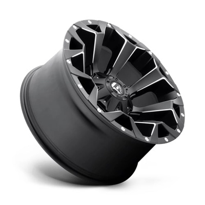 Fuel Off-Road D546 Assault Wheel, 18x9 With 5 On 5.5/150 Bolt Pattern - Matte Black Milled - D54618907057US