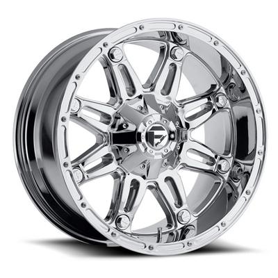 FUEL Off-Road Hostage D530, 20x9 Wheel With 6 On 5.5 And 6 On 135 Bolt Pattern - Chrome - D53020909857