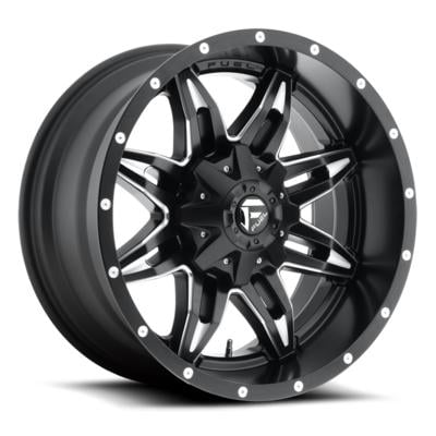 FUEL Off-Road Lethal, 20x9 Wheel With 6 On 135 And 6 On 5.5 Bolt Pattern - Black Milled - D56720909850