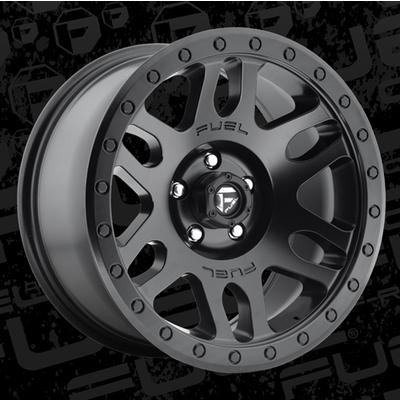 FUEL Off-Road Recoil D584, 17X8.5 Wheel With 6 On 5.5 Bolt Pattern- Matte Black - D58417858350