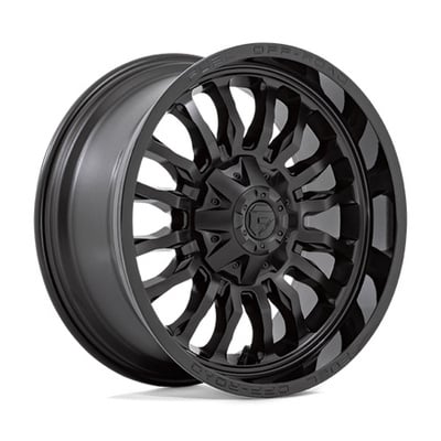 FUEL Off-Road D796 Arc Wheel, 20x10 With 8 On 6.5 Bolt Pattern - Matte Black With Gloss Black Lip - D79620008247