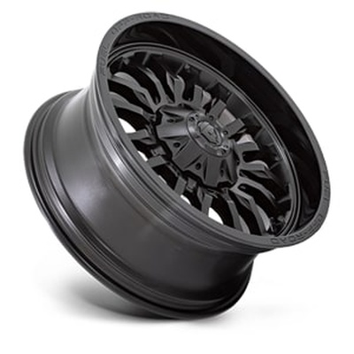 FUEL Off-Road D796 Arc Wheel, 20x10 With 8 On 6.5 Bolt Pattern - Matte Black With Gloss Black Lip - D79620008247