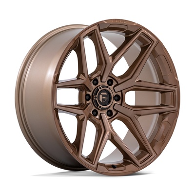 FUEL Off-Road Flux Wheel, 18x9 With 6 On 139.7 Bolt Pattern - Platinum Bronze - FC854ZR18906820