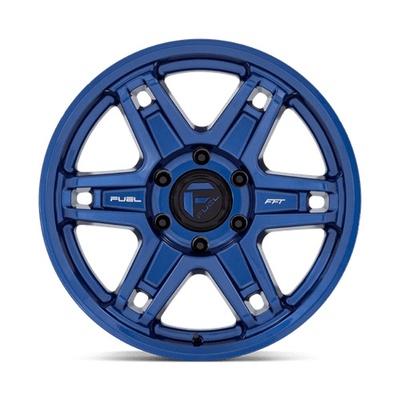 FUEL Off-Road D839 Slayer Wheel, 18x8.5 With 6 On 135 Bolt Pattern - Dark Blue - D83918858947