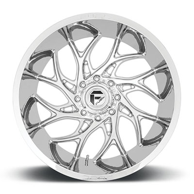 FUEL Off-Road D740 Runner Wheel, 26x14 With 8 On 6.5 Bolt Pattern - Chrome - D74026408245